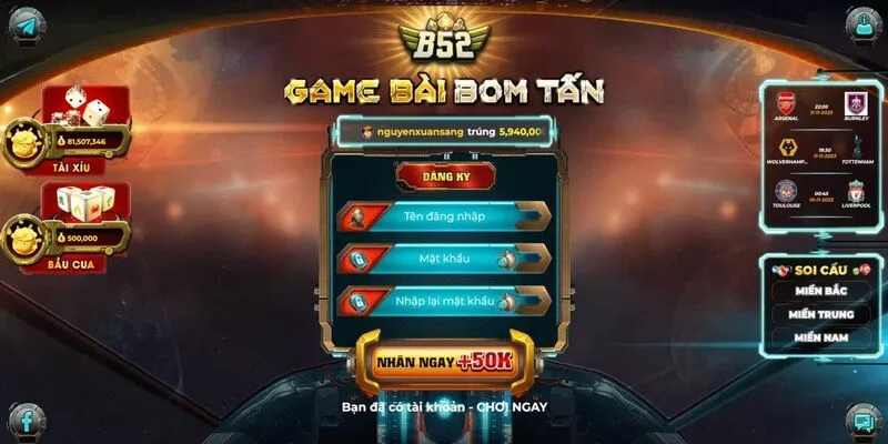 Bạn c&oacute; thể thoải m&aacute;i tham gia v&agrave;o tất cả game sau khi tải app