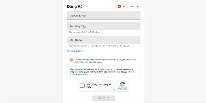 Hướng dẫn đăng k&yacute; t&agrave;i khoản c&aacute; cược 188bet&nbsp;